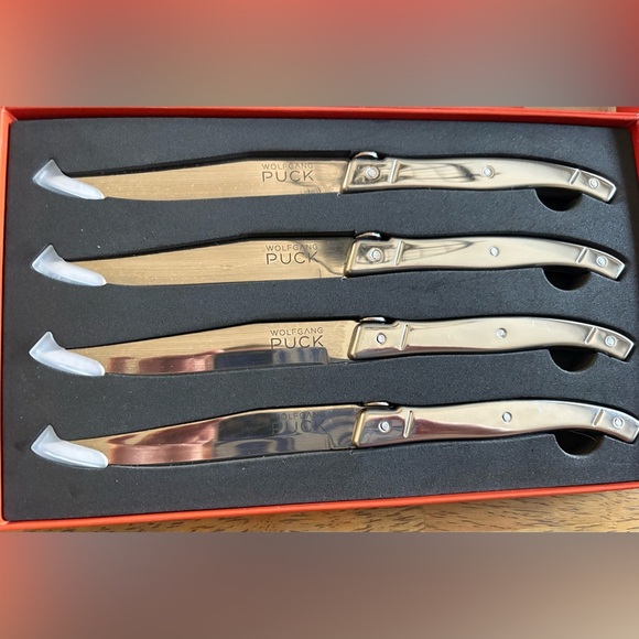 Wolfgang Puck 4-piece Special Edition Steak Knife Set - Picture 1 of 5